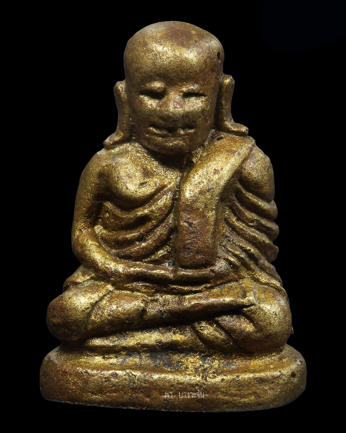รูปหล่อหลวงพ่อเงินบางคลาน พิมพ์นิยม phra lp ngern statue wat bangklan antique talisman old thai buddha amulet 銮菩银 财佛, 鑾菩銀 大師
