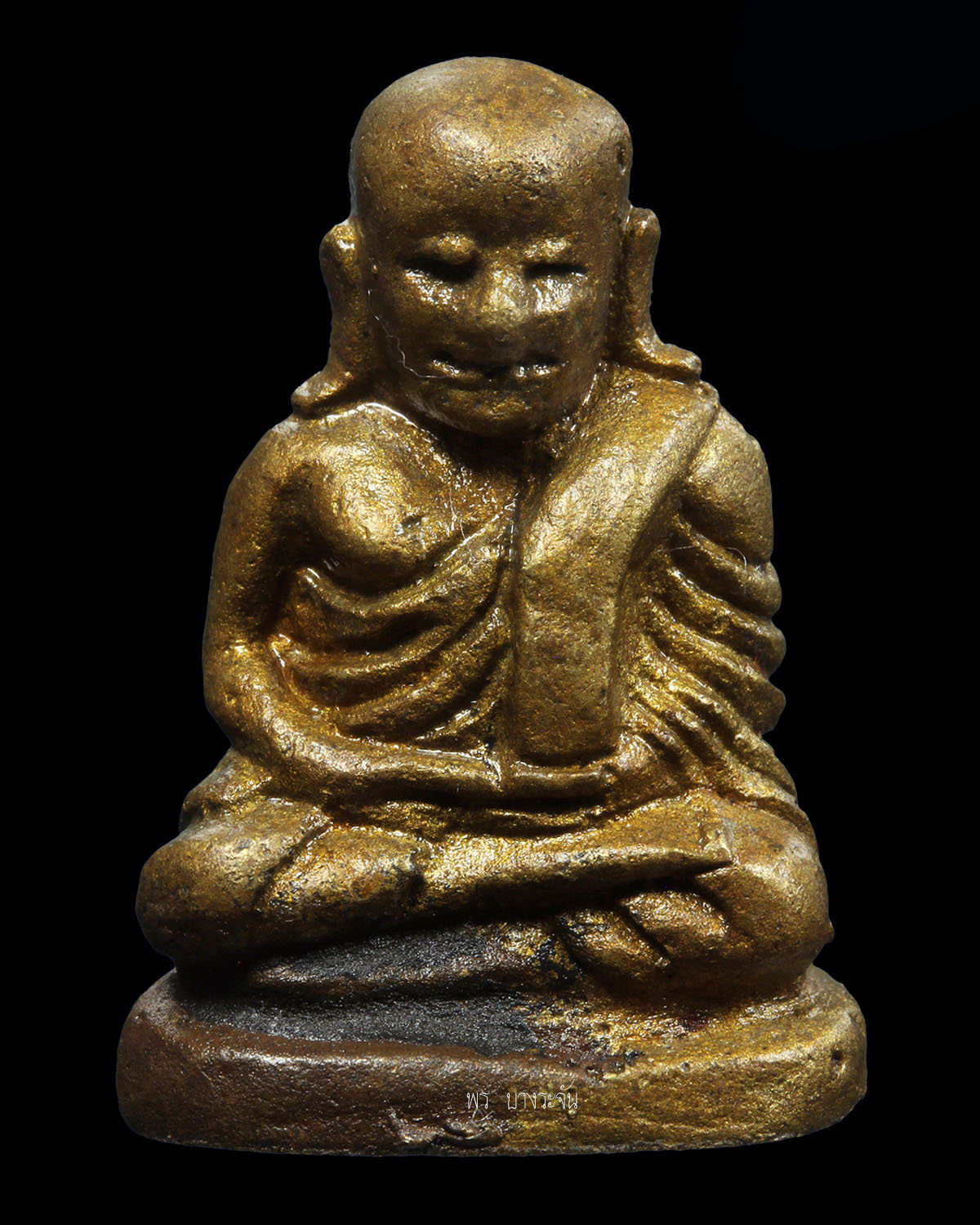 รูปหล่อหลวงพ่อเงินบางคลาน พิมพ์นิยม phra lp ngern statue wat bangklan antique talisman old thai buddha amulet 銮菩银 财佛, 鑾菩銀 大師