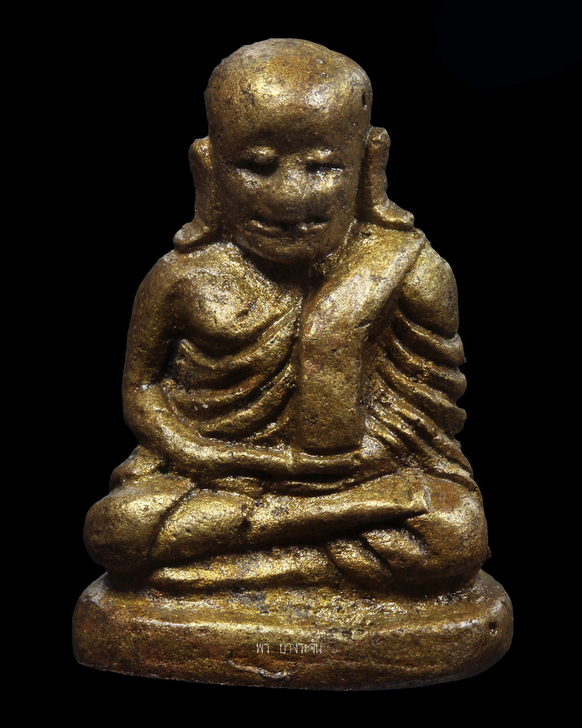 รูปหล่อหลวงพ่อเงินบางคลาน พิมพ์นิยม phra lp ngern statue wat bangklan antique talisman old thai buddha amulet 銮菩银 财佛, 鑾菩銀 大師