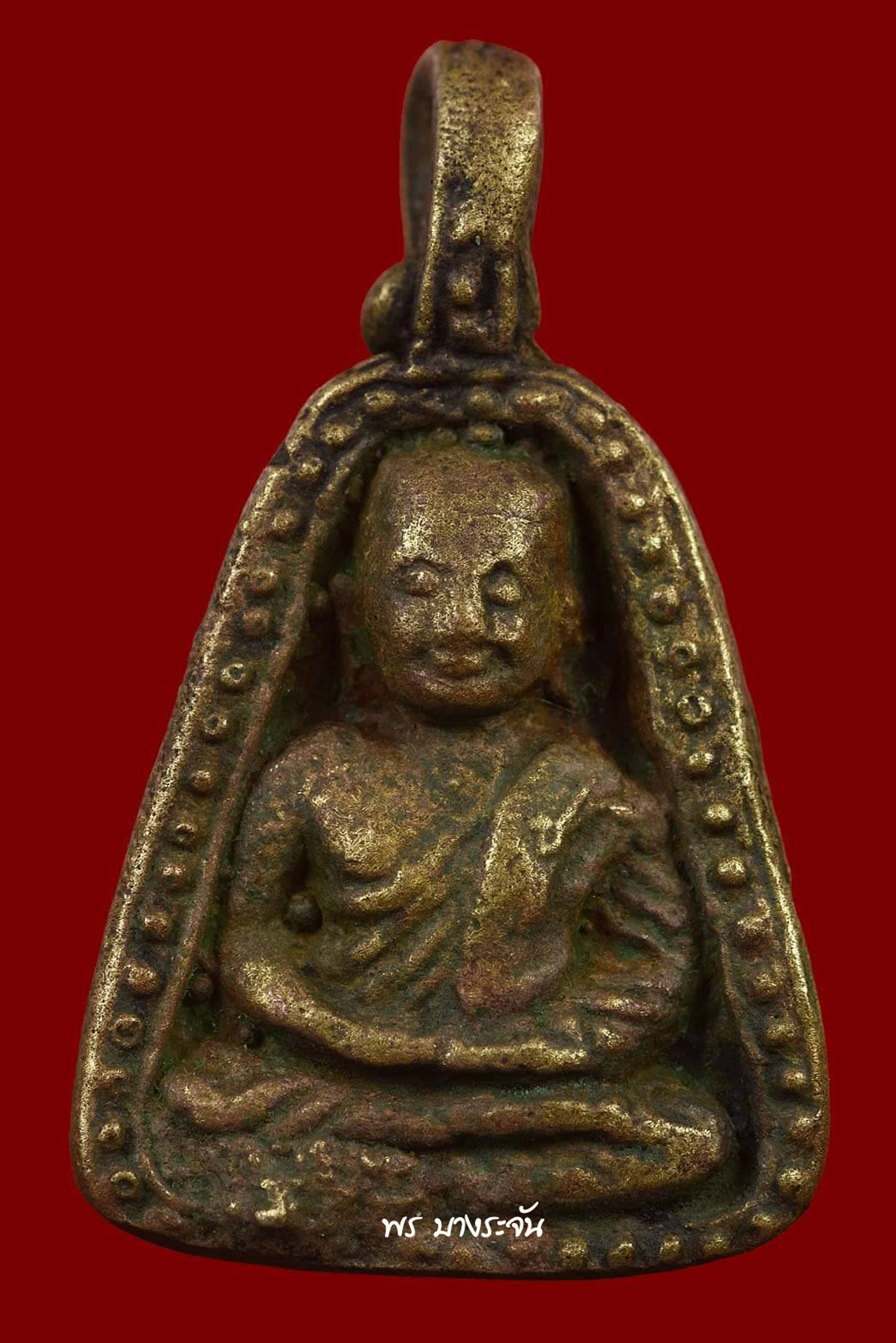 รูปหล่อหลวงพ่อเงินบางคลาน พิมพ์จอบใหญ่ phra lp ngern statue wat bangklan antique talisman old thai buddha amulet 銮菩银 财佛, 鑾菩銀 大師