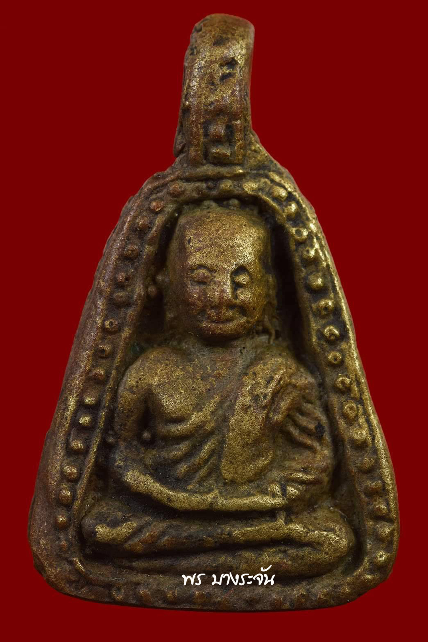รูปหล่อหลวงพ่อเงินบางคลาน พิมพ์จอบใหญ่ phra lp ngern statue wat bangklan antique talisman old thai buddha amulet 銮菩银 财佛, 鑾菩銀 大師