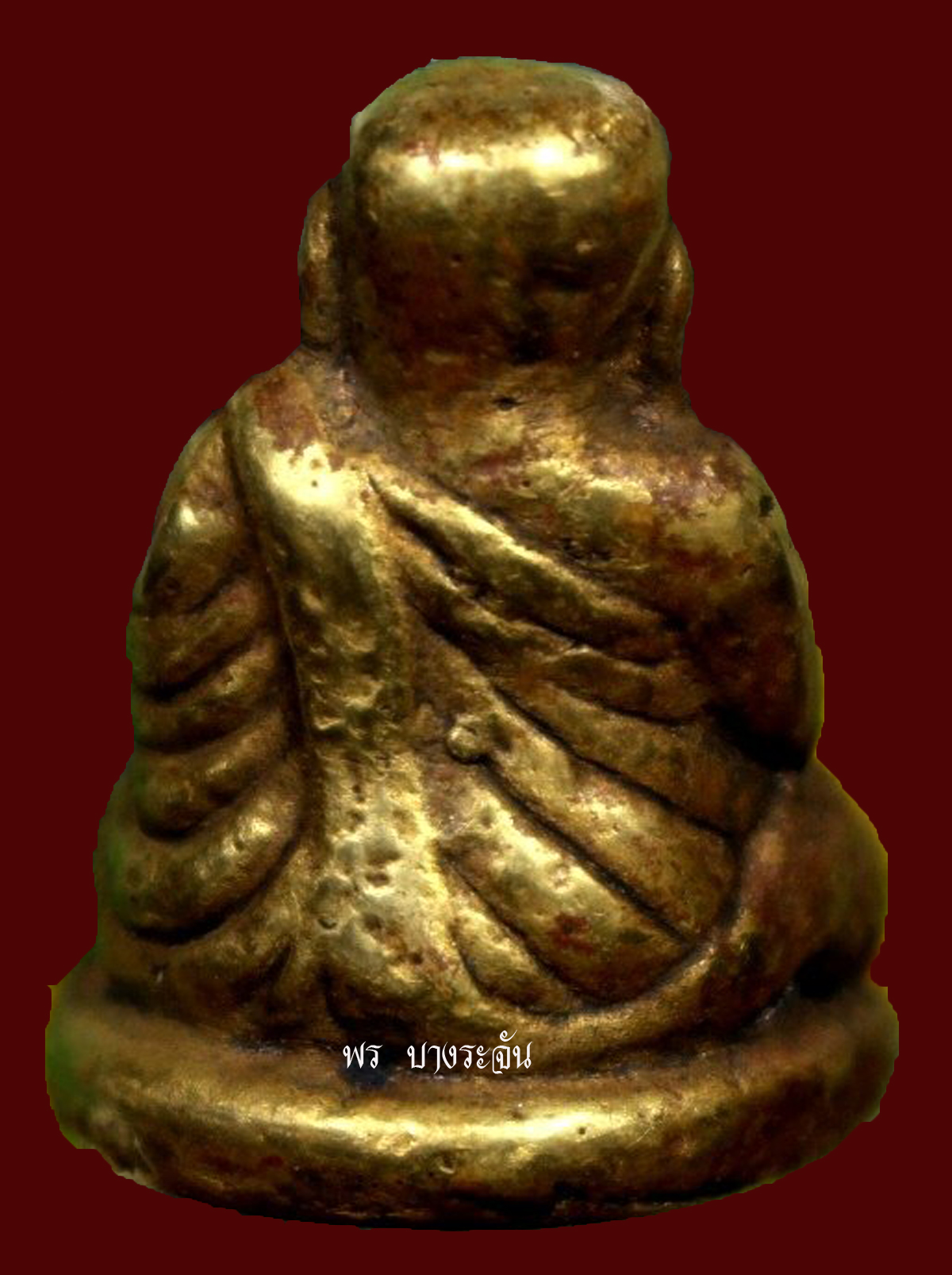 รูปหล่อหลวงพ่อเงินบางคลาน พิมพ์นิยม phra lp ngern statue wat bangklan antique talisman old thai buddha amulet 銮菩银 财佛, 鑾菩銀 大師