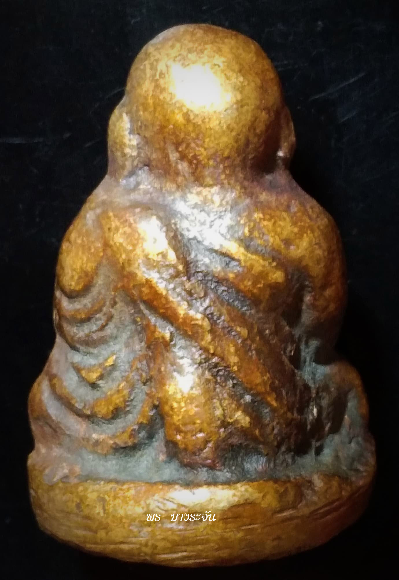 รูปหล่อหลวงพ่อเงินบางคลาน พิมพ์นิยม phra lp ngern statue wat bangklan antique talisman old thai buddha amulet 銮菩银 财佛, 鑾菩銀 大師