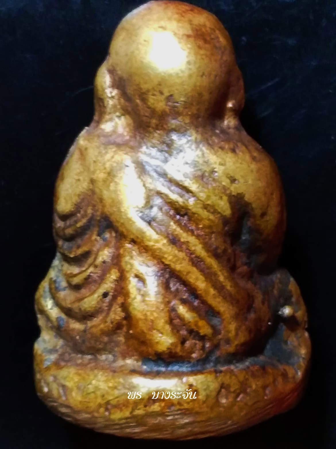 รูปหล่อหลวงพ่อเงินบางคลาน พิมพ์นิยม phra lp ngern statue wat bangklan antique talisman old thai buddha amulet 銮菩银 财佛, 鑾菩銀 大師