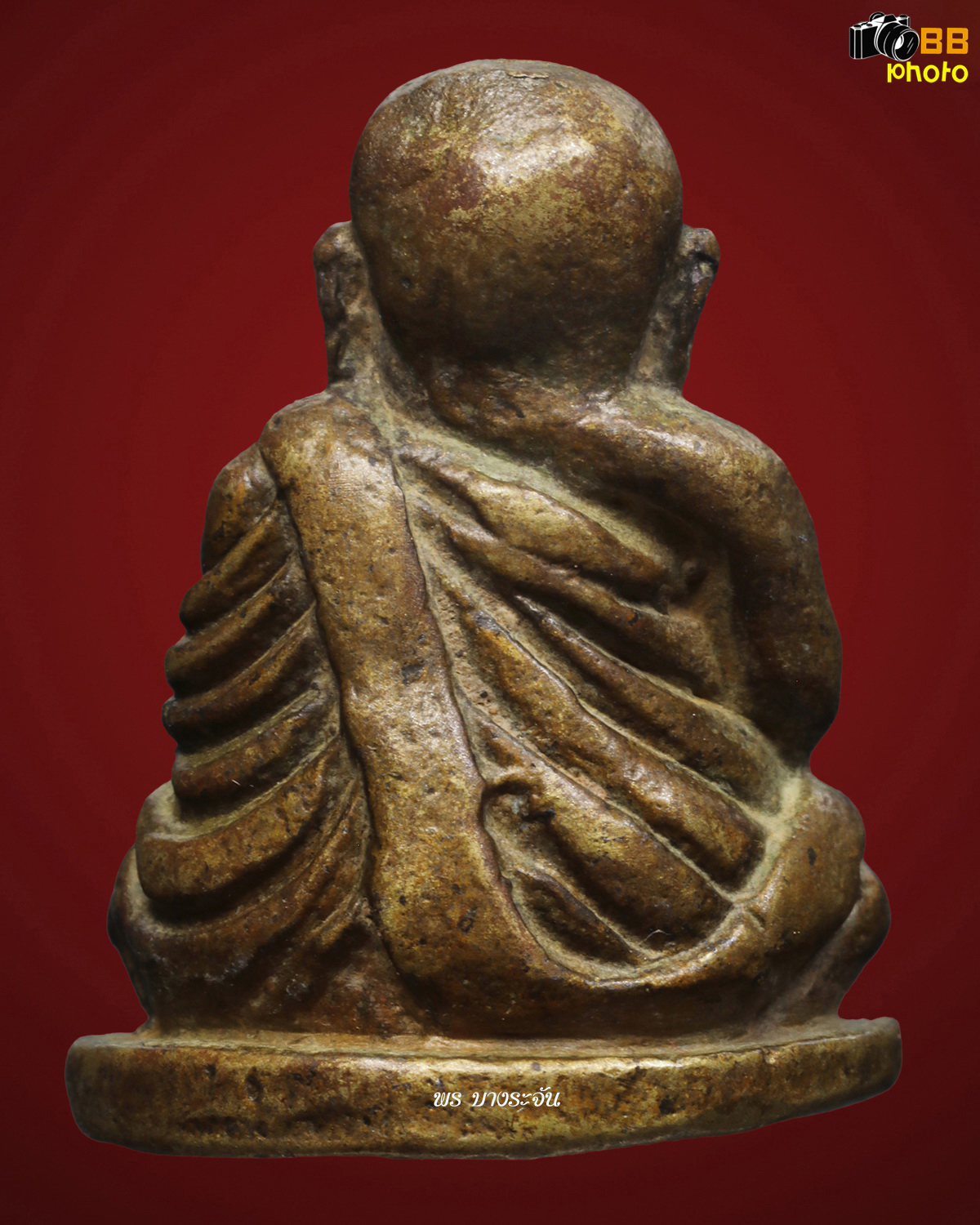 รูปหล่อหลวงพ่อเงินบางคลาน พิมพ์นิยม phra lp ngern statue wat bangklan antique talisman old thai buddha amulet 銮菩银 财佛, 鑾菩銀 大師