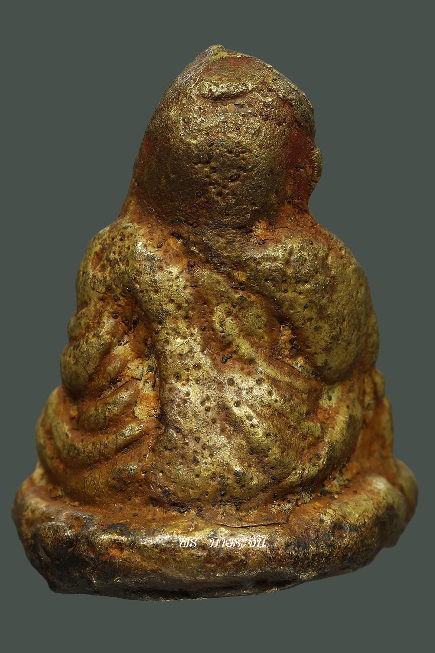 รูปหล่อหลวงพ่อเงินบางคลาน พิมพ์นิยม phra lp ngern statue wat bangklan antique talisman old thai buddha amulet 銮菩银 财佛, 鑾菩銀 大師