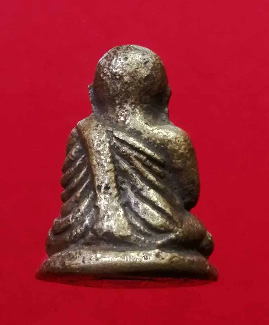 รูปหล่อหลวงพ่อเงินบางคลาน พิมพ์นิยม phra lp ngern statue wat bangklan antique talisman old thai buddha amulet 銮菩银 财佛, 鑾菩銀 大師