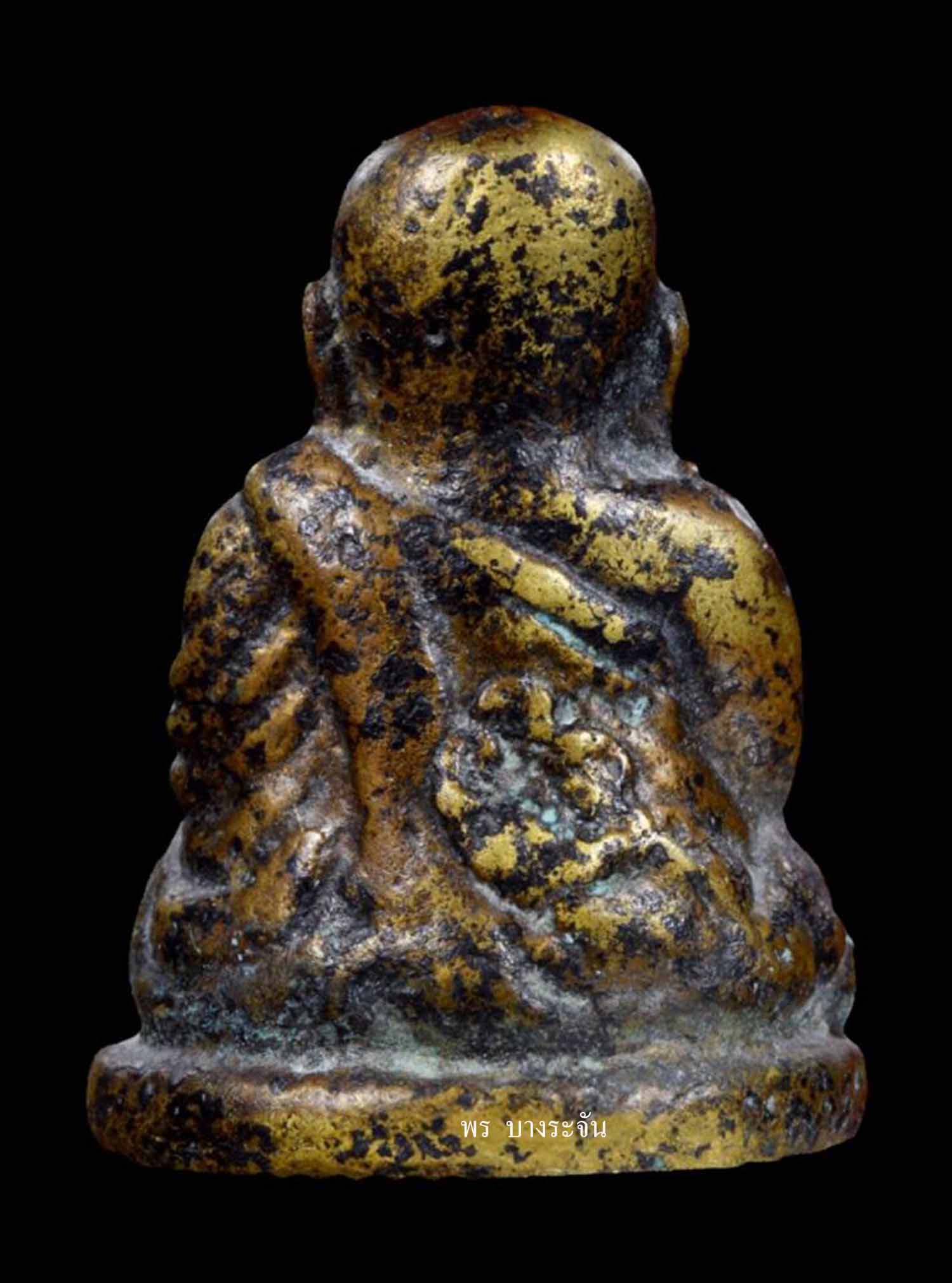 รูปหล่อหลวงพ่อเงินบางคลาน พิมพ์นิยม phra lp ngern statue wat bangklan antique talisman old thai buddha amulet 銮菩银 财佛, 鑾菩銀 大師