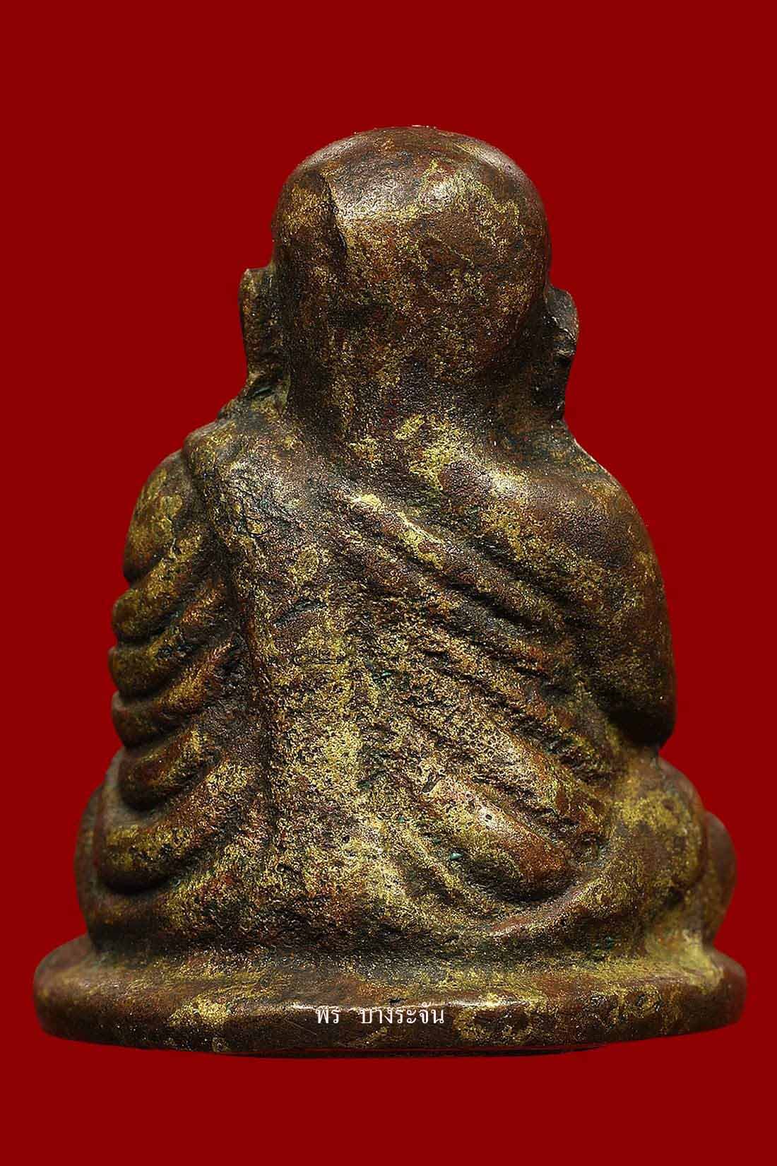 รูปหล่อหลวงพ่อเงินบางคลาน พิมพ์นิยม phra lp ngern statue wat bangklan antique talisman old thai buddha amulet 銮菩银 财佛, 鑾菩銀 大師
