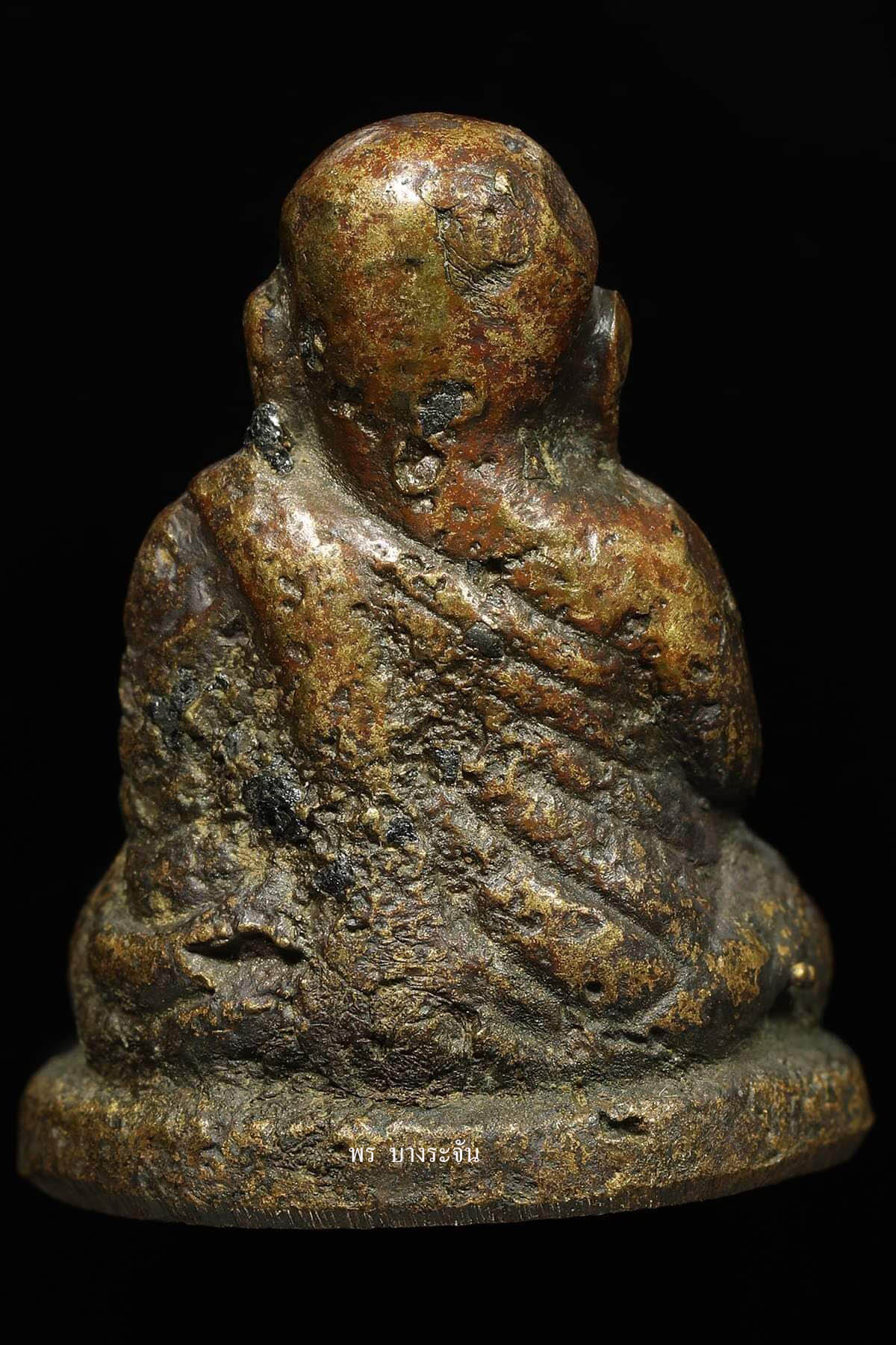 รูปหล่อหลวงพ่อเงินบางคลาน พิมพ์นิยม phra lp ngern statue wat bangklan antique talisman old thai buddha amulet 銮菩银 财佛, 鑾菩銀 大師