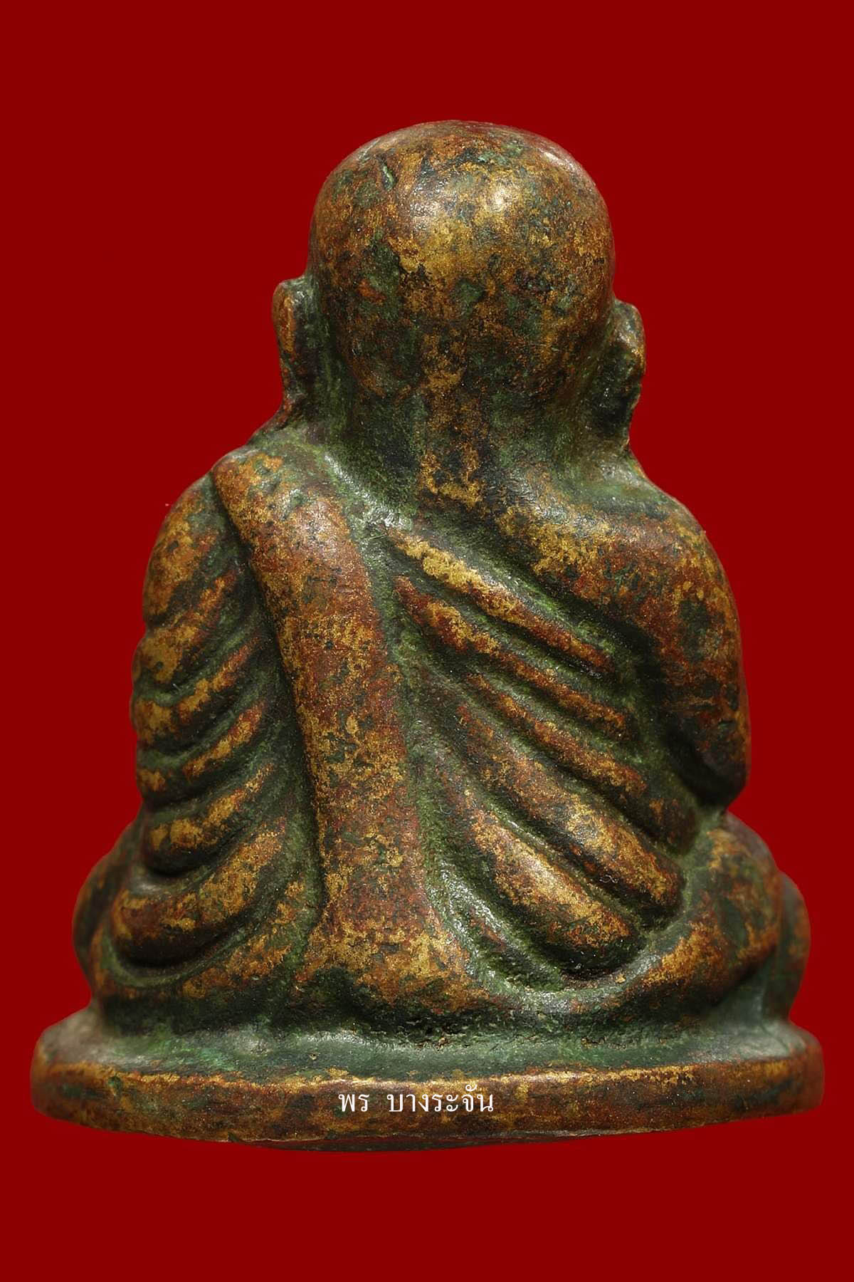 รูปหล่อหลวงพ่อเงินบางคลาน พิมพ์นิยม phra lp ngern statue wat bangklan antique talisman old thai buddha amulet 銮菩银 财佛, 鑾菩銀 大師