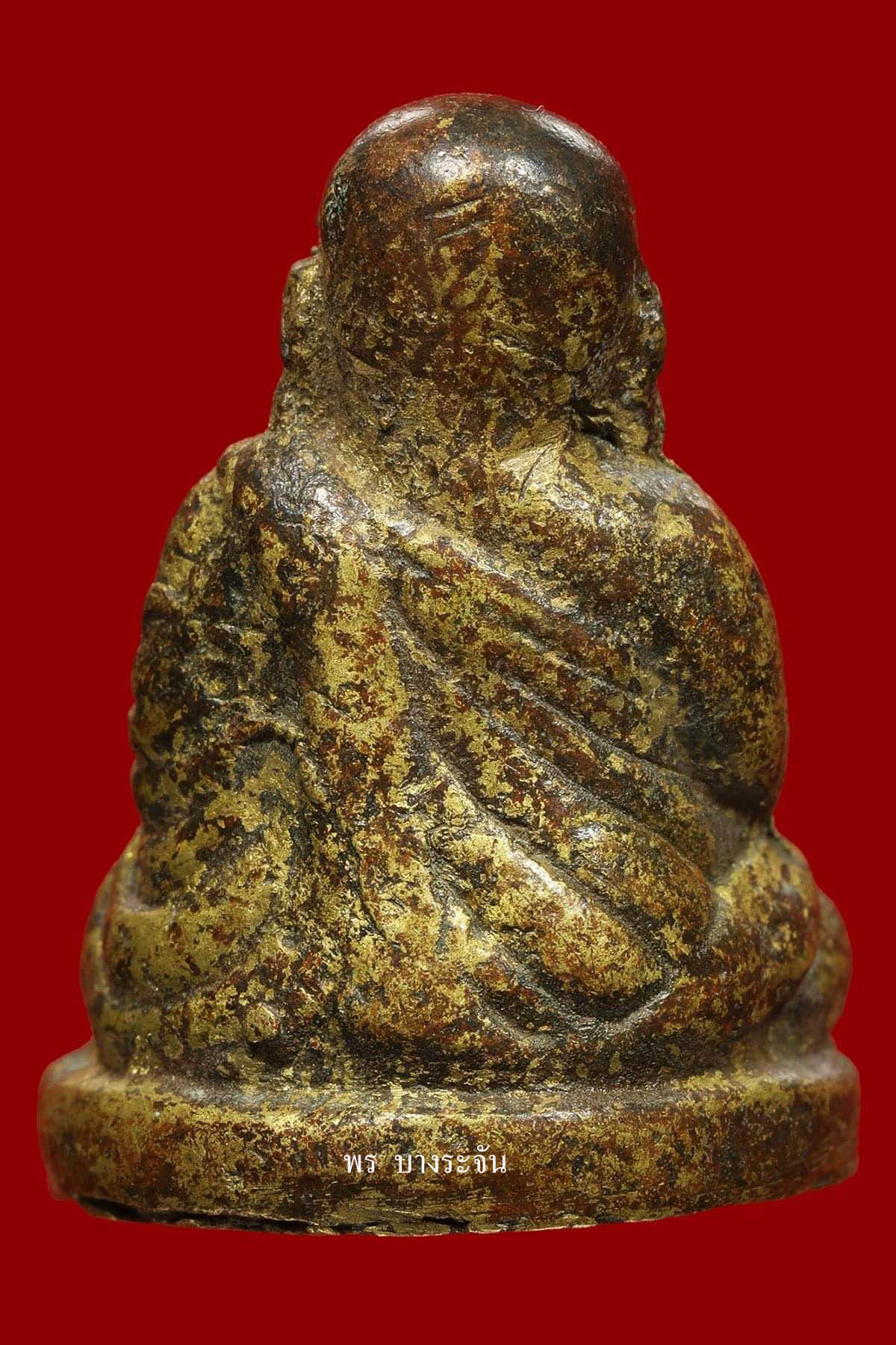 รูปหล่อหลวงพ่อเงินบางคลาน พิมพ์นิยม phra lp ngern statue wat bangklan antique talisman old thai buddha amulet 銮菩银 财佛, 鑾菩銀 大師