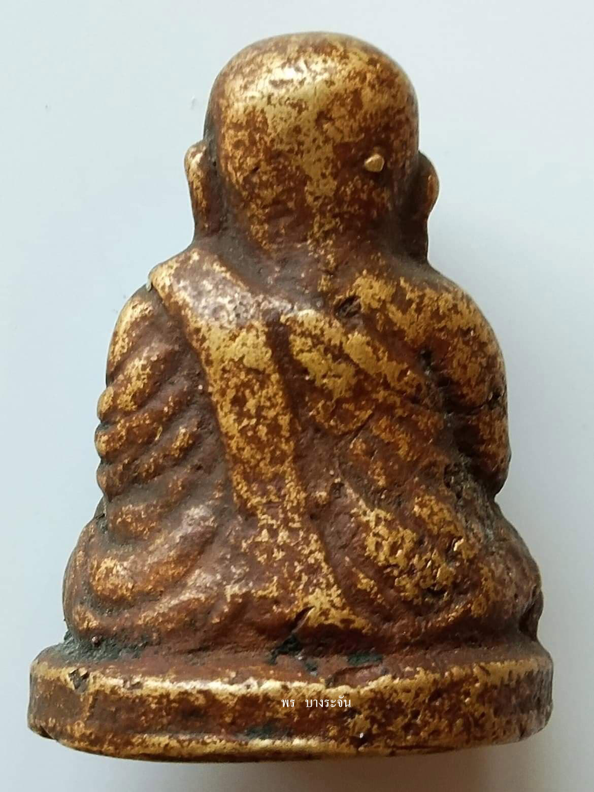 รูปหล่อหลวงพ่อเงินบางคลาน พิมพ์นิยม phra lp ngern statue wat bangklan antique talisman old thai buddha amulet 銮菩银 财佛, 鑾菩銀 大師
