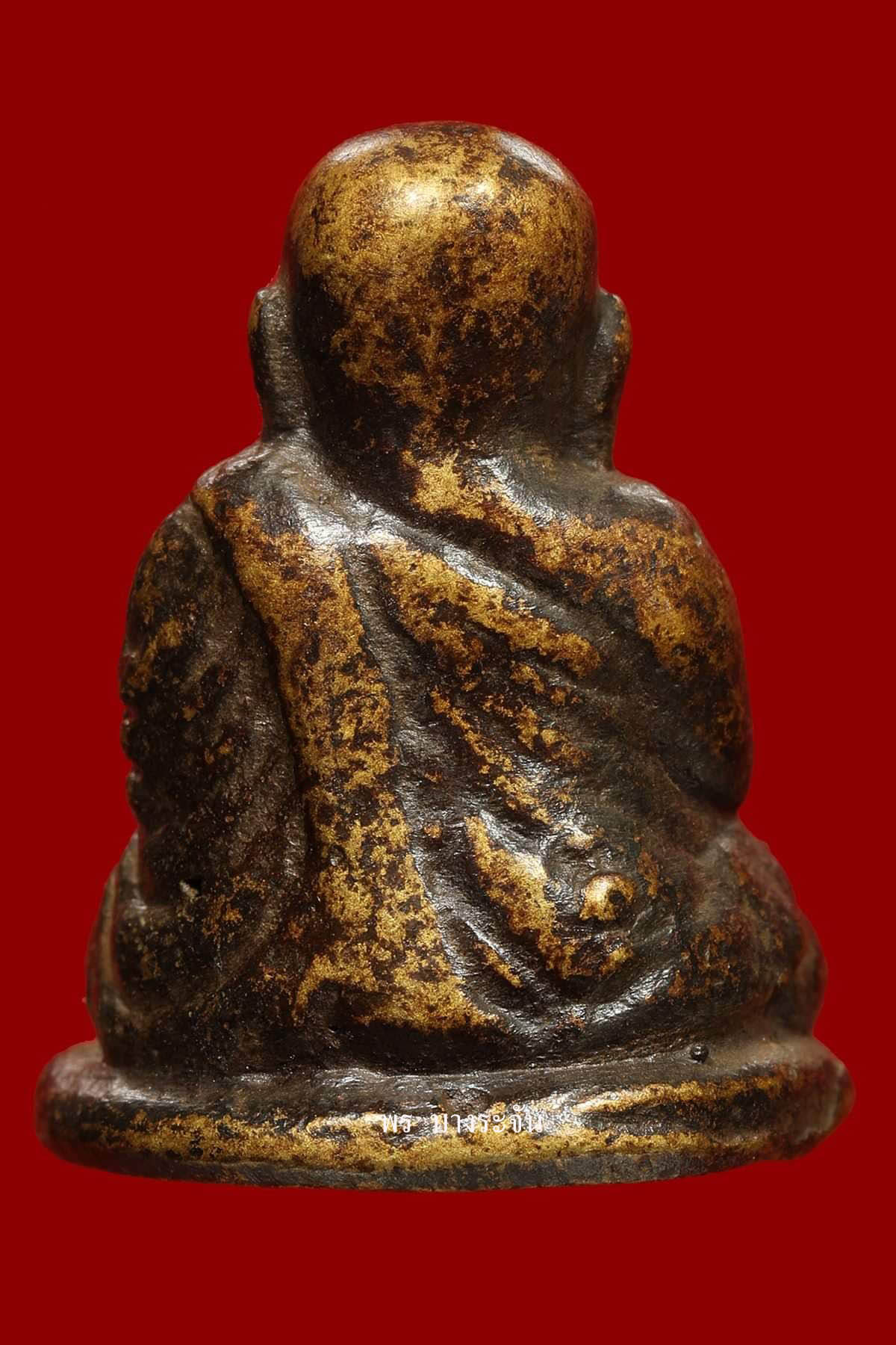 รูปหล่อหลวงพ่อเงินบางคลาน พิมพ์นิยม phra lp ngern statue wat bangklan antique talisman old thai buddha amulet 銮菩银 财佛, 鑾菩銀 大師