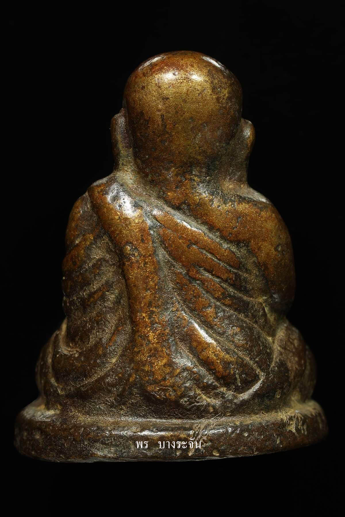 รูปหล่อหลวงพ่อเงินบางคลาน พิมพ์นิยม phra lp ngern statue wat bangklan antique talisman old thai buddha amulet 銮菩银 财佛, 鑾菩銀 大師