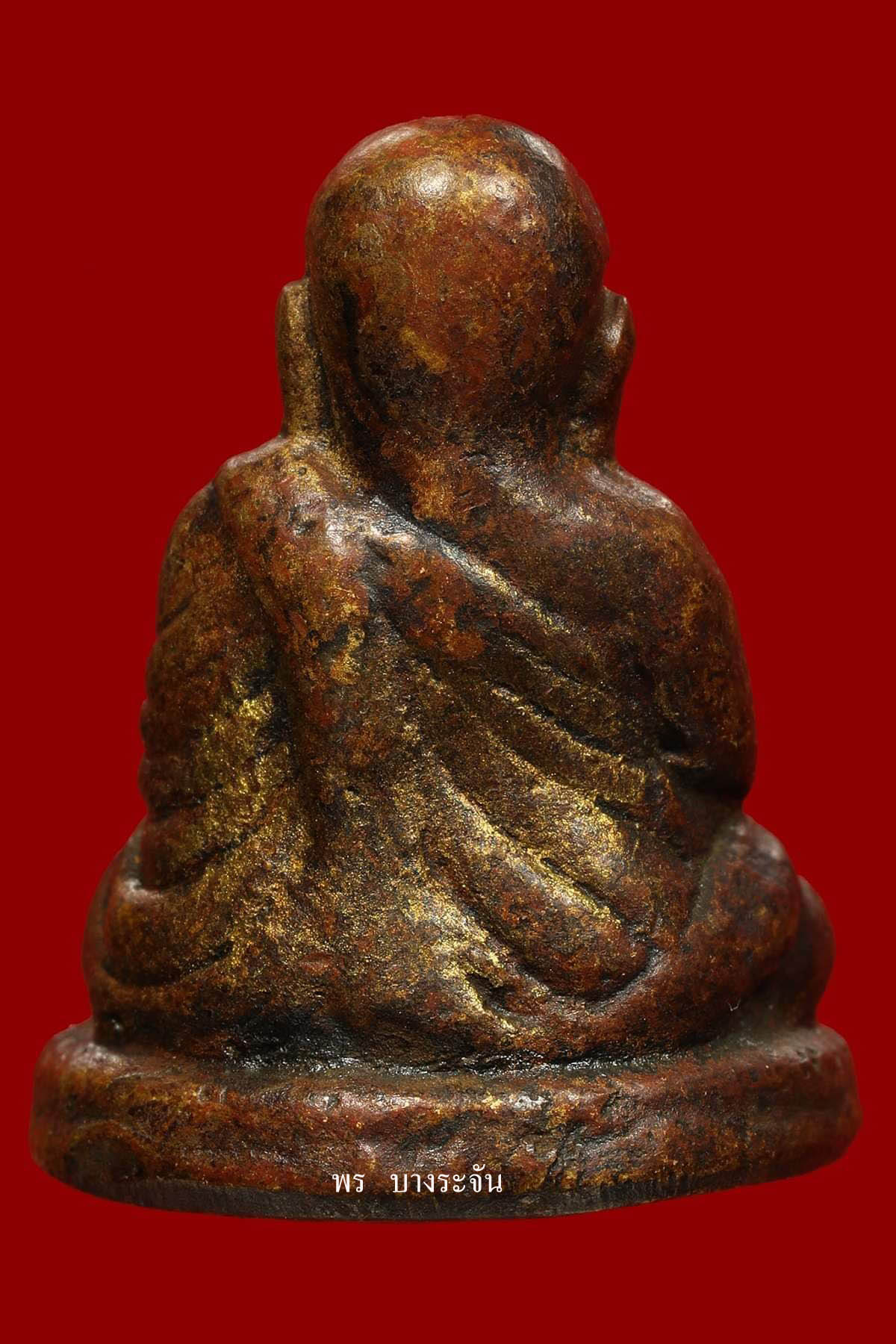 รูปหล่อหลวงพ่อเงินบางคลาน พิมพ์นิยม phra lp ngern statue wat bangklan antique talisman old thai buddha amulet 銮菩银 财佛, 鑾菩銀 大師