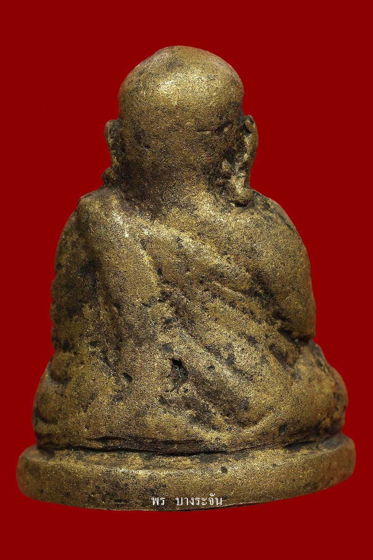 รูปหล่อหลวงพ่อเงินบางคลาน พิมพ์นิยม phra lp ngern statue wat bangklan antique talisman old thai buddha amulet 銮菩银 财佛, 鑾菩銀 大師