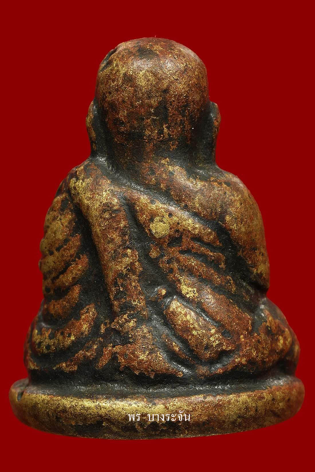 รูปหล่อหลวงพ่อเงินบางคลาน พิมพ์นิยม phra lp ngern statue wat bangklan antique talisman old thai buddha amulet 銮菩银 财佛, 鑾菩銀 大師