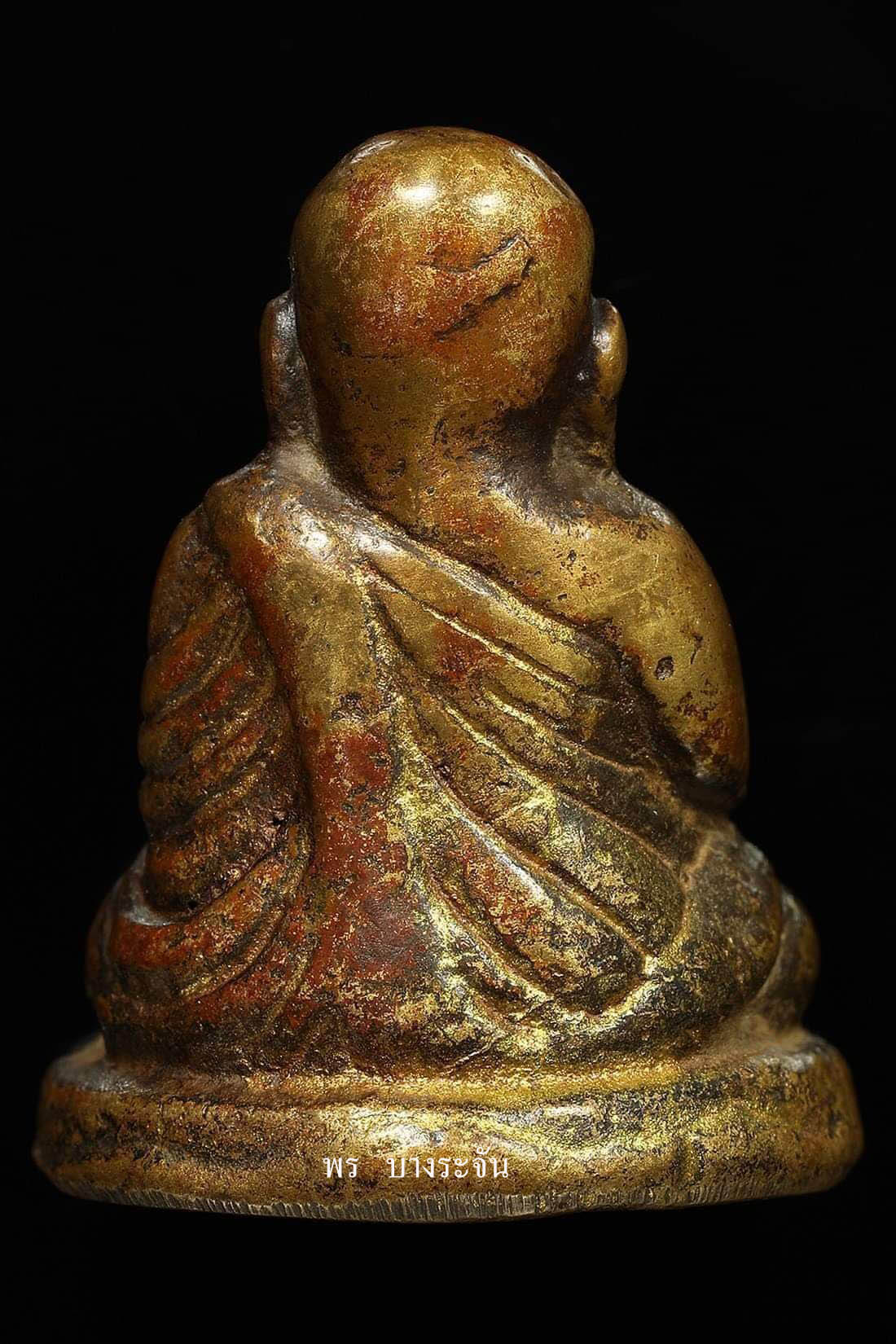 รูปหล่อหลวงพ่อเงินบางคลาน พิมพ์นิยม phra lp ngern statue wat bangklan antique talisman old thai buddha amulet 銮菩银 财佛, 鑾菩銀 大師