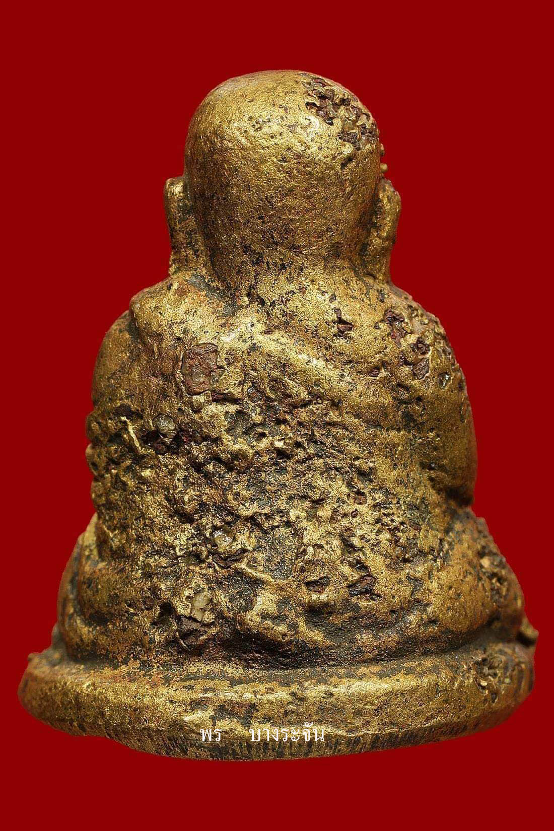 รูปหล่อหลวงพ่อเงินบางคลาน พิมพ์นิยม phra lp ngern statue wat bangklan antique talisman old thai buddha amulet 銮菩银 财佛, 鑾菩銀 大師