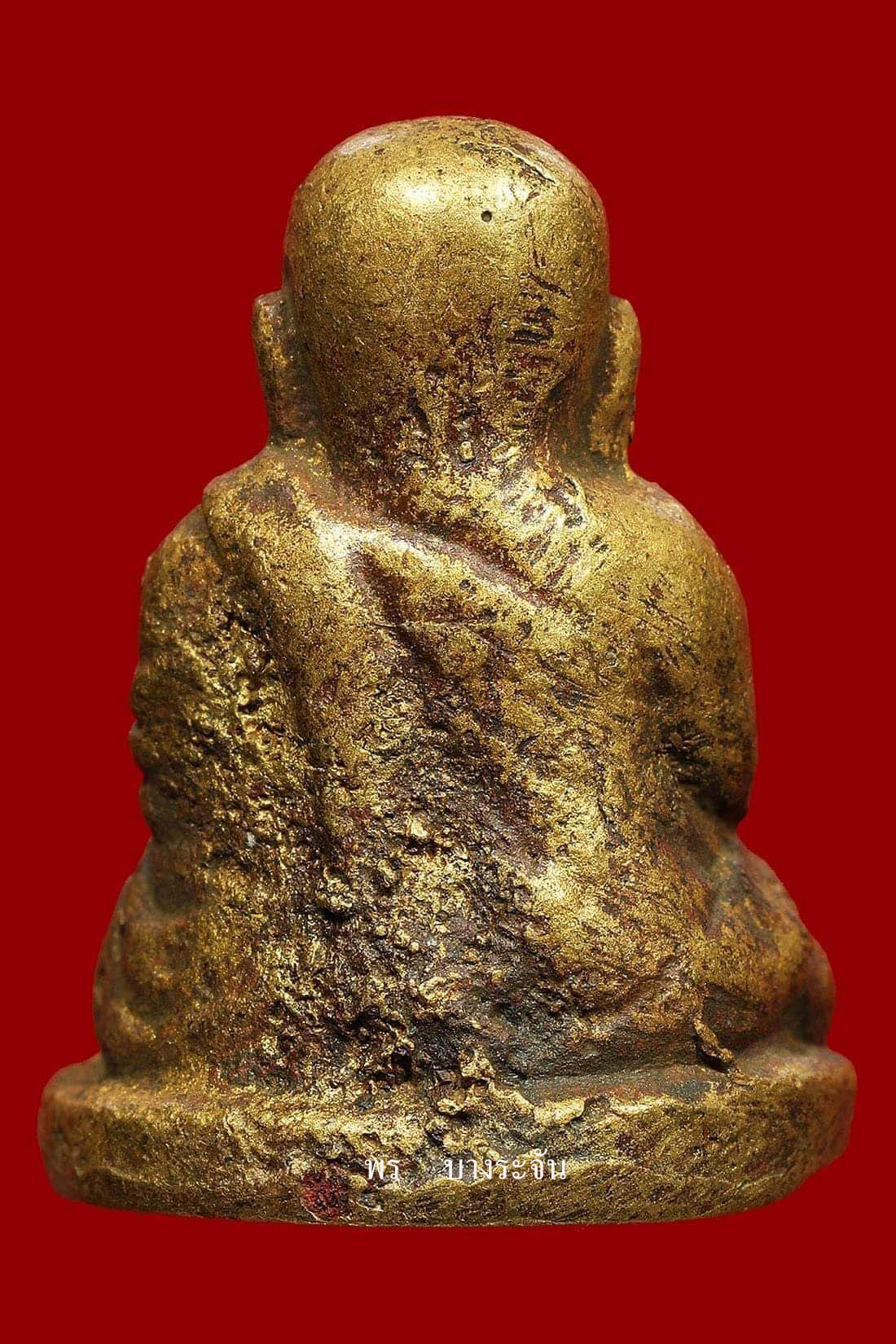 รูปหล่อหลวงพ่อเงินบางคลาน พิมพ์นิยม phra lp ngern statue wat bangklan antique talisman old thai buddha amulet 銮菩银 财佛, 鑾菩銀 大師