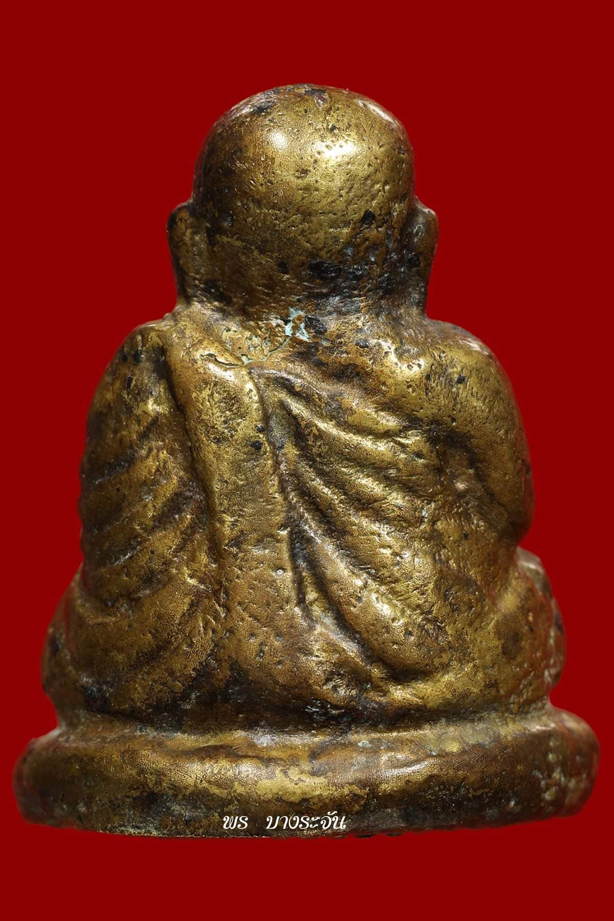 รูปหล่อหลวงพ่อเงินบางคลาน พิมพ์นิยม phra lp ngern statue wat bangklan antique talisman old thai buddha amulet 銮菩银 财佛, 鑾菩銀 大師