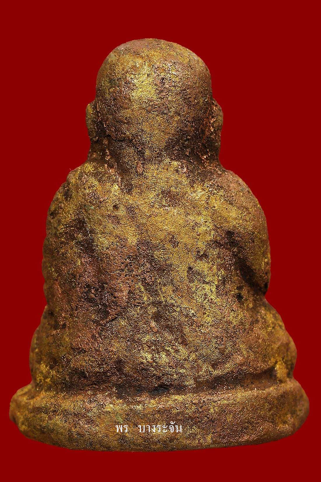 รูปหล่อหลวงพ่อเงินบางคลาน พิมพ์นิยม phra lp ngern statue wat bangklan antique talisman old thai buddha amulet 銮菩银 财佛, 鑾菩銀 大師