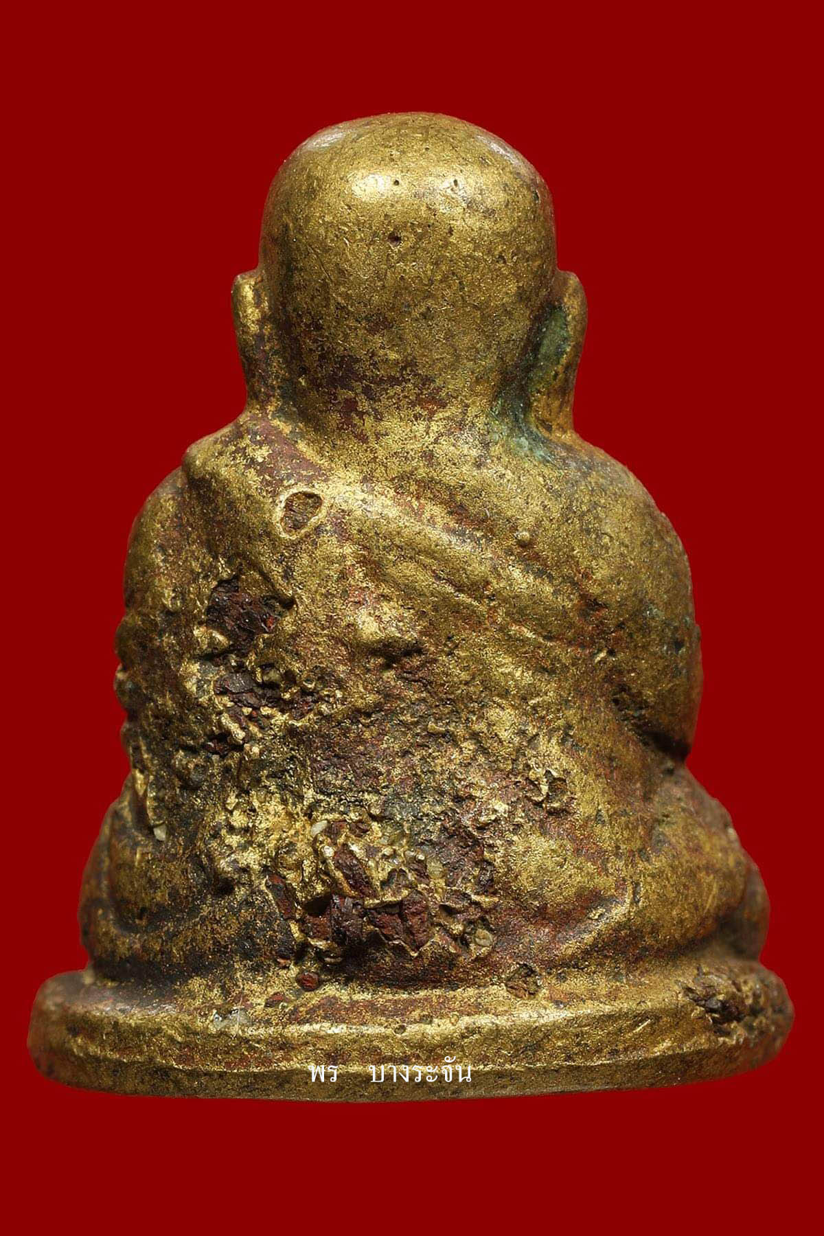 รูปหล่อหลวงพ่อเงินบางคลาน พิมพ์นิยม phra lp ngern statue wat bangklan antique talisman old thai buddha amulet 銮菩银 财佛, 鑾菩銀 大師