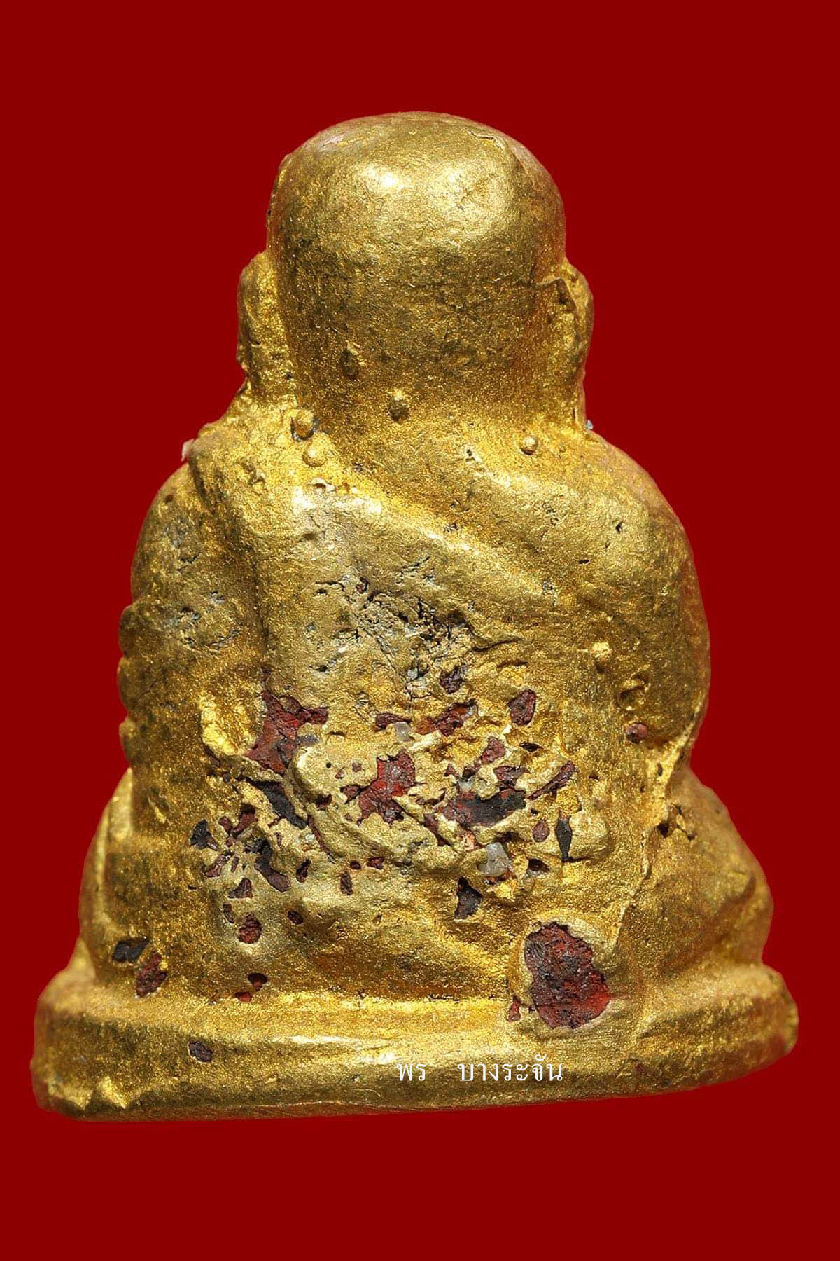 รูปหล่อหลวงพ่อเงินบางคลาน พิมพ์นิยม phra lp ngern statue wat bangklan antique talisman old thai buddha amulet 銮菩银 财佛, 鑾菩銀 大師