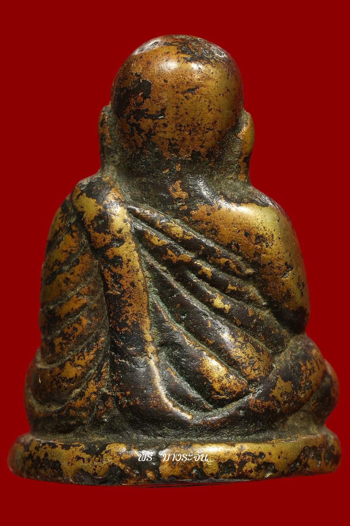 รูปหล่อหลวงพ่อเงินบางคลาน พิมพ์นิยม phra lp ngern statue wat bangklan antique talisman old thai buddha amulet 銮菩银 财佛, 鑾菩銀 大師