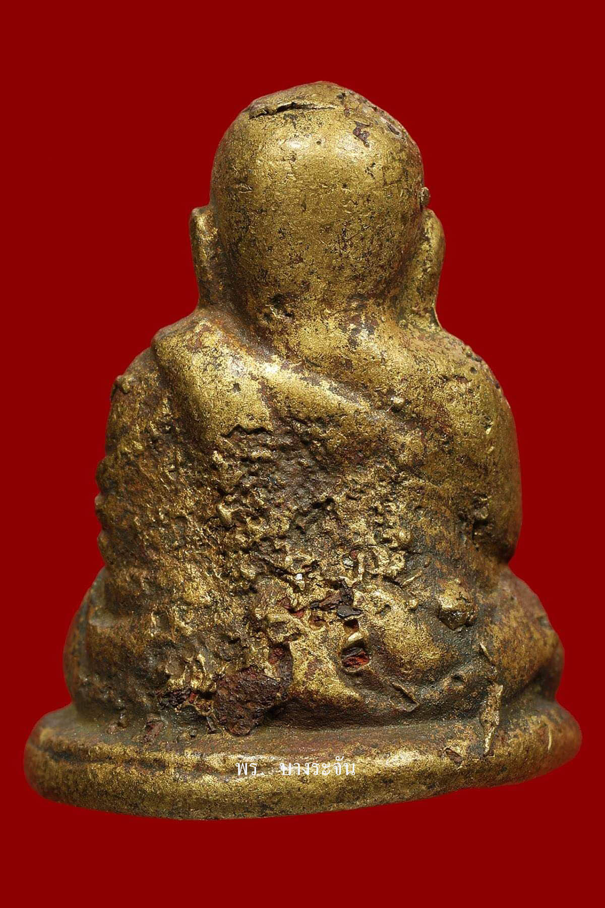 รูปหล่อหลวงพ่อเงินบางคลาน พิมพ์นิยม phra lp ngern statue wat bangklan antique talisman old thai buddha amulet 銮菩银 财佛, 鑾菩銀 大師