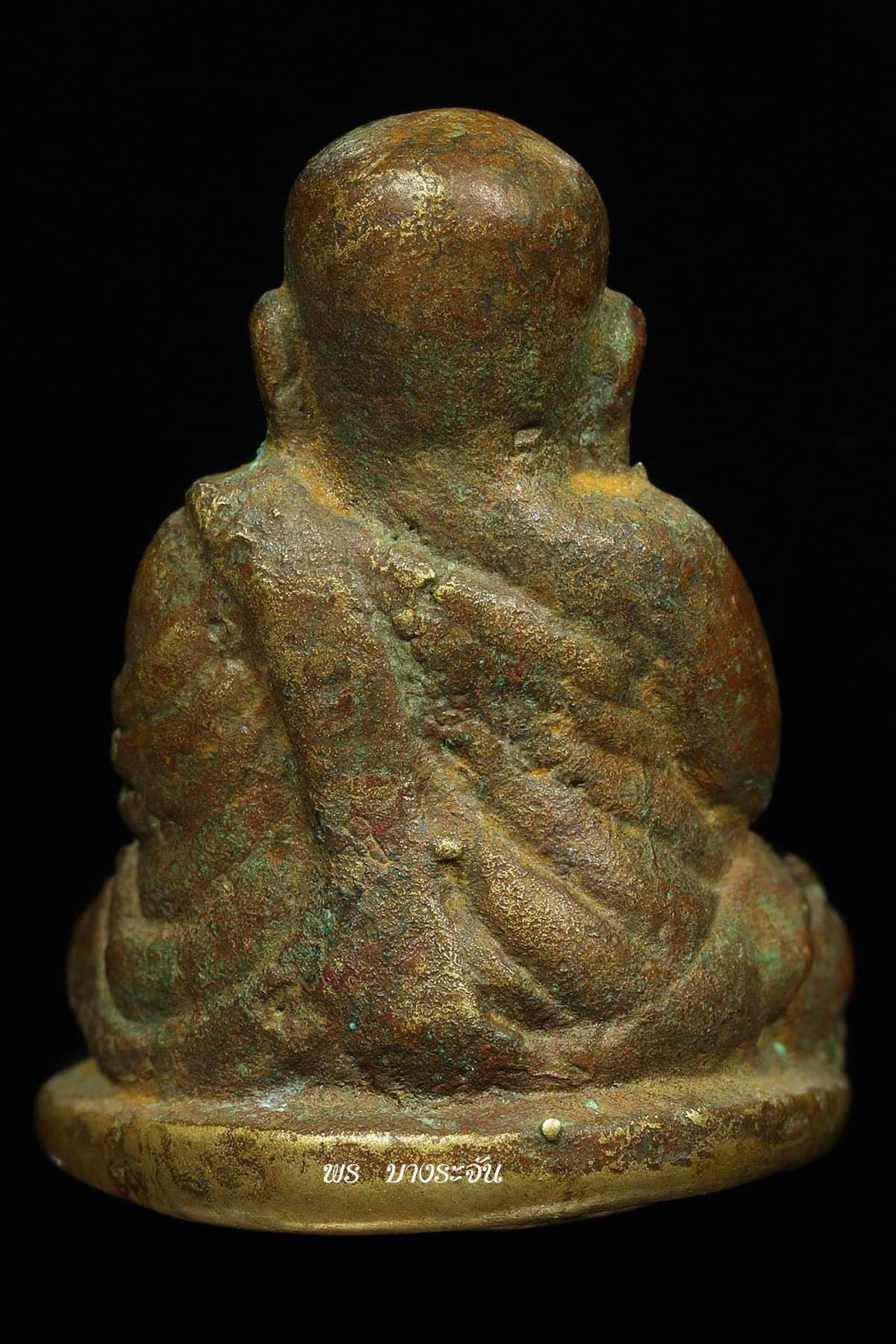 รูปหล่อหลวงพ่อเงินบางคลาน พิมพ์นิยม phra lp ngern statue wat bangklan antique talisman old thai buddha amulet 銮菩银 财佛, 鑾菩銀 大師
