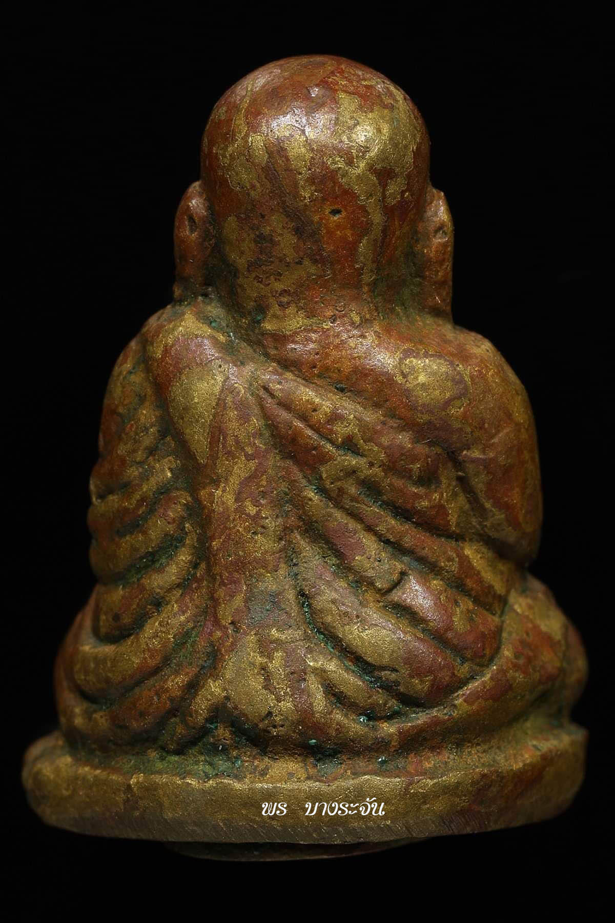 รูปหล่อหลวงพ่อเงินบางคลาน พิมพ์นิยม phra lp ngern statue wat bangklan antique talisman old thai buddha amulet 銮菩银 财佛, 鑾菩銀 大師