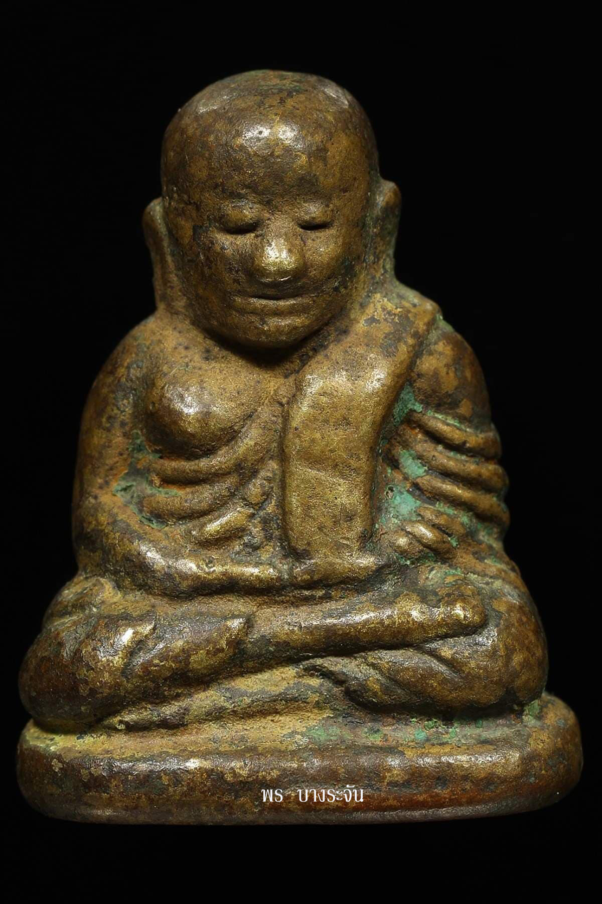 รูปหล่อหลวงพ่อเงินบางคลาน พิมพ์นิยม phra lp ngern statue wat bangklan antique talisman old thai buddha amulet 銮菩银 财佛, 鑾菩銀 大師