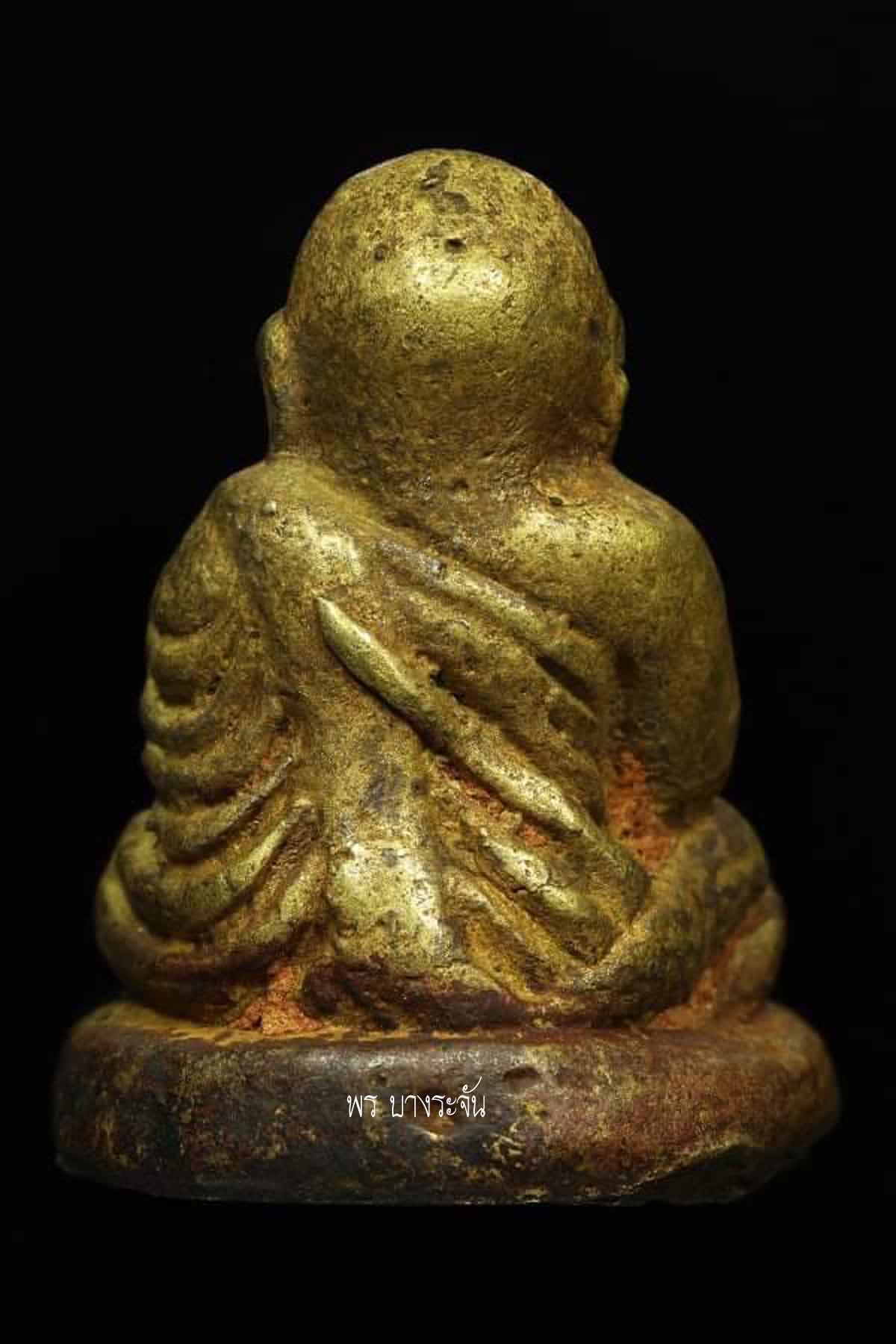 รูปหล่อหลวงพ่อเงินบางคลาน พิมพ์นิยม phra lp ngern statue wat bangklan antique talisman old thai buddha amulet 銮菩银 财佛, 鑾菩銀 大師