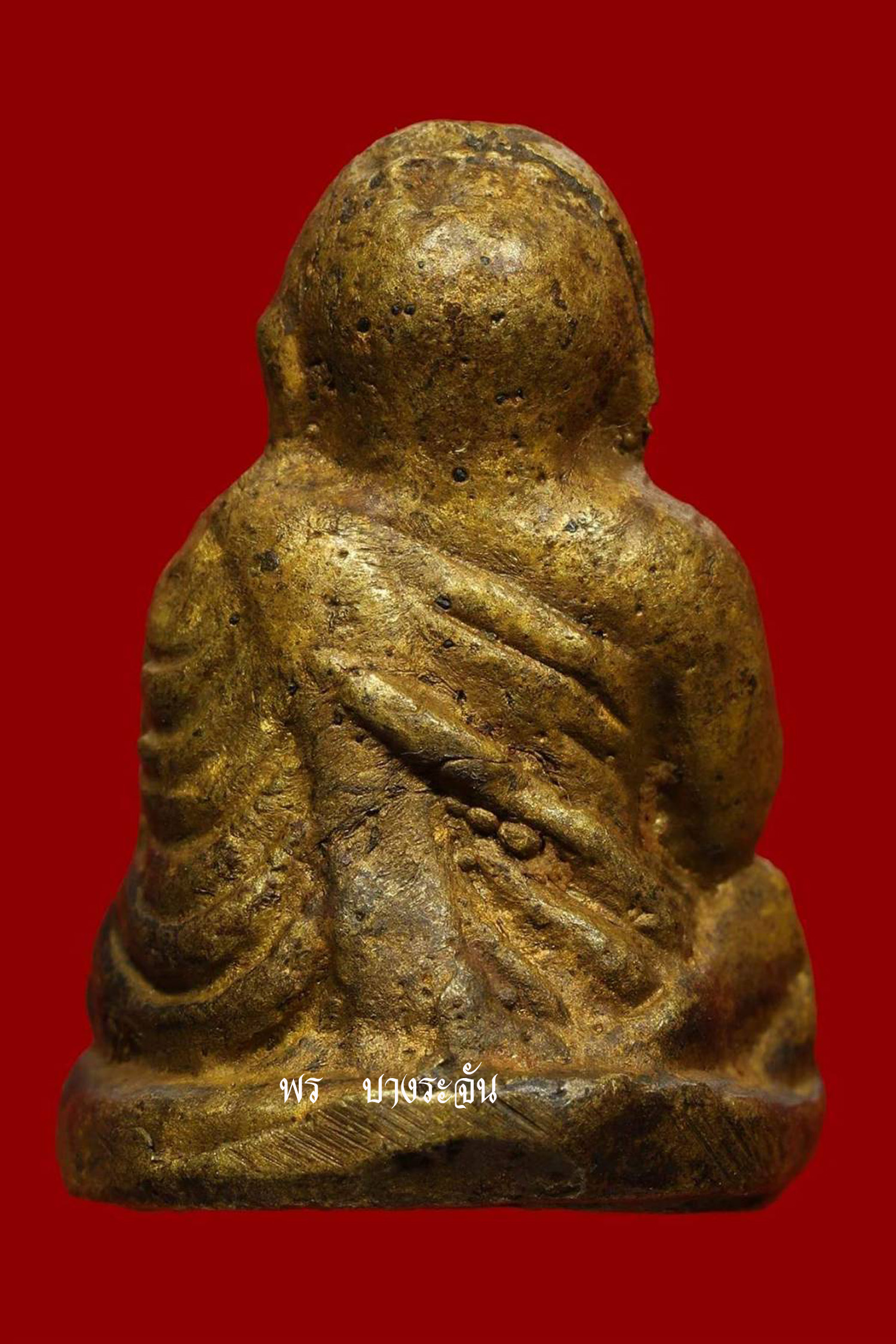 รูปหล่อหลวงพ่อเงินบางคลาน พิมพ์นิยม phra lp ngern statue wat bangklan antique talisman old thai buddha amulet 銮菩银 财佛, 鑾菩銀 大師
